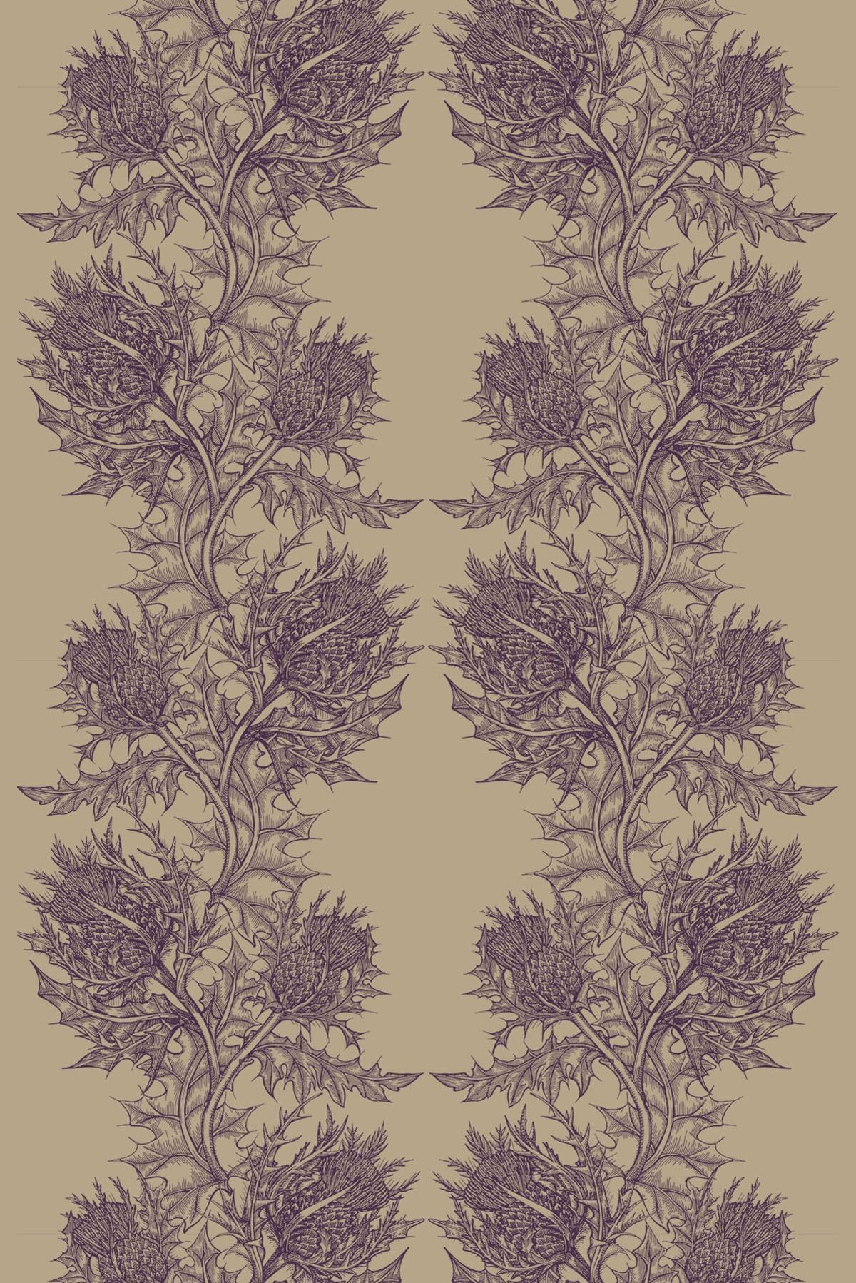 Timorous Beasties Thistle - HD Wallpaper 