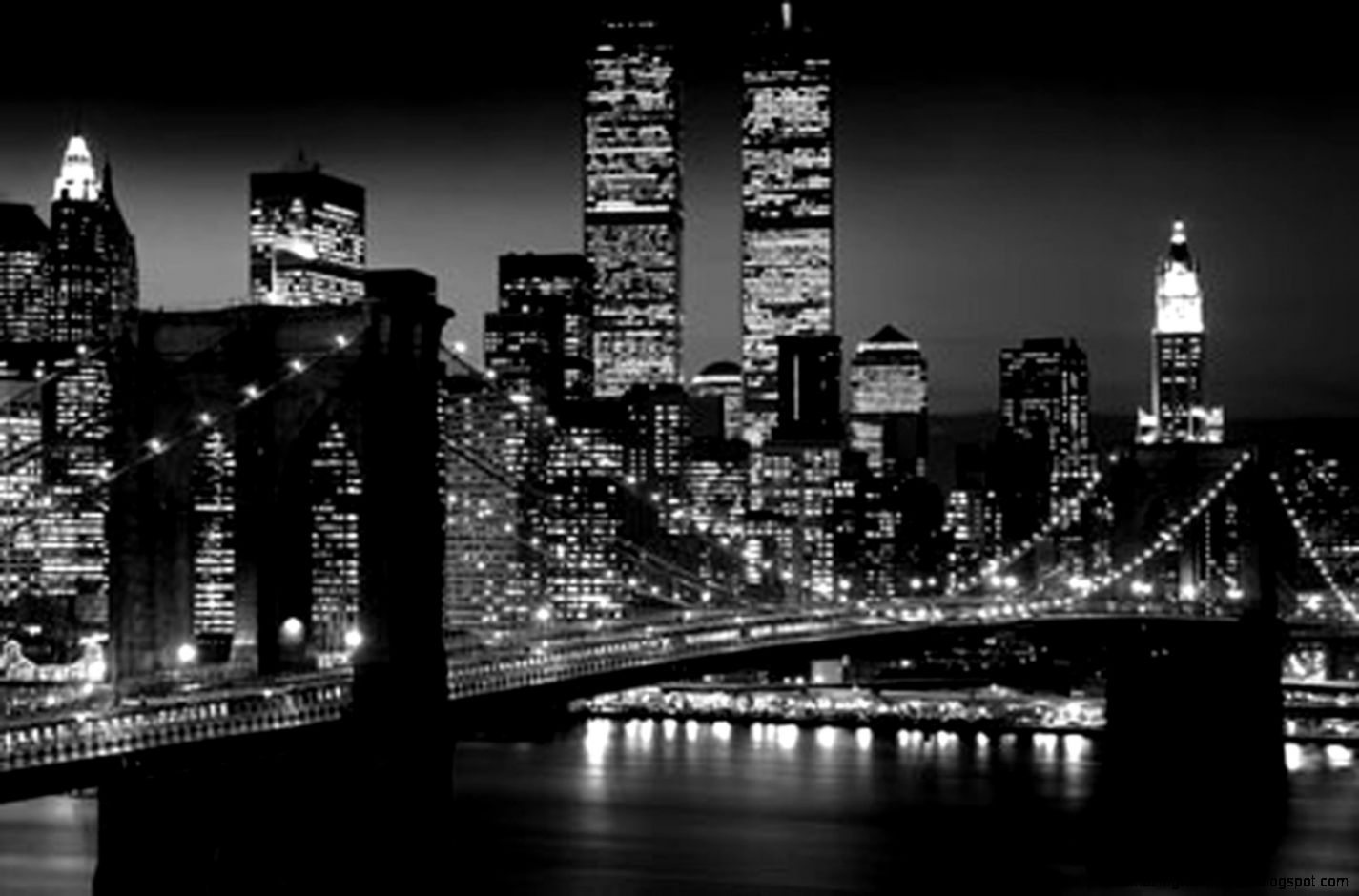 Total Fab New York City Themed Skyline Comforters Sets - New York Skyline  Poster Black And White - 1425x940 Wallpaper 