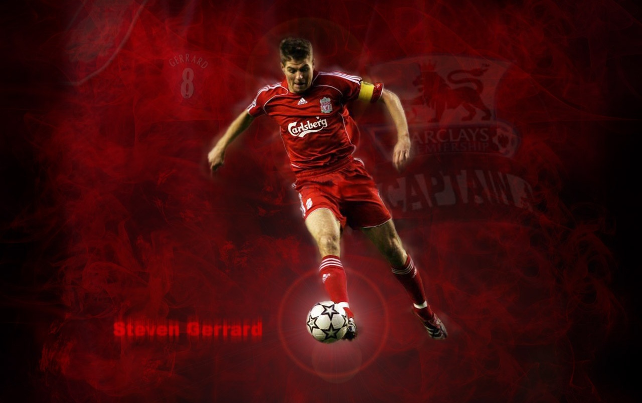 Steven Gerrard Wallpapers - Steven Gerrard - HD Wallpaper 