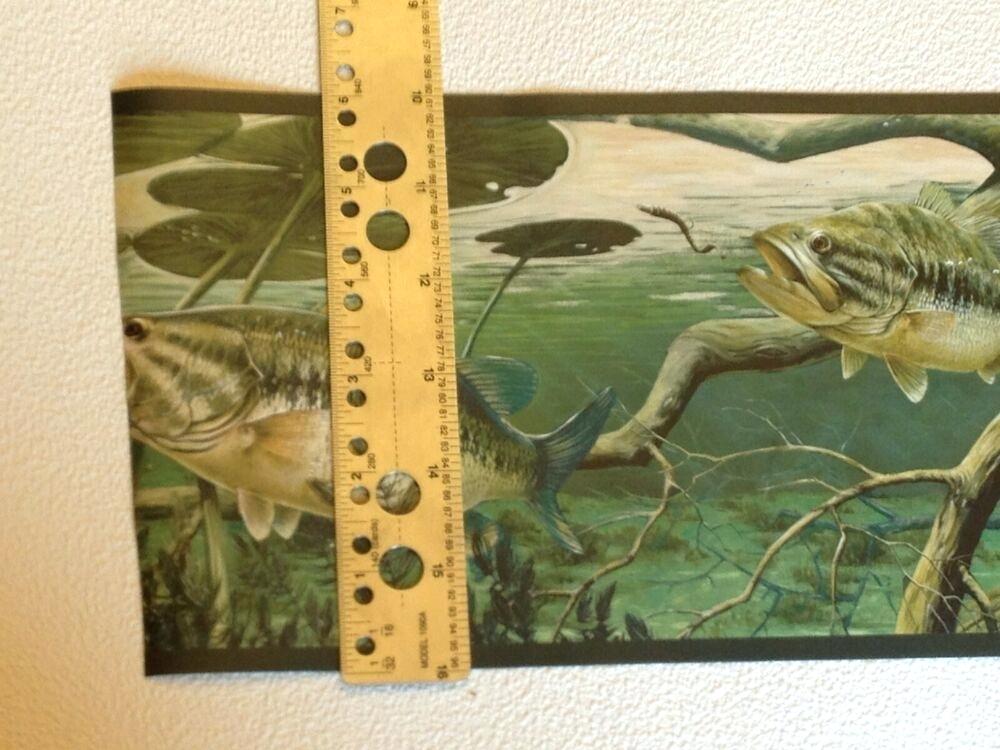 Wallpaper Border Samples Fishing Pond With Swimming - HD Wallpaper 