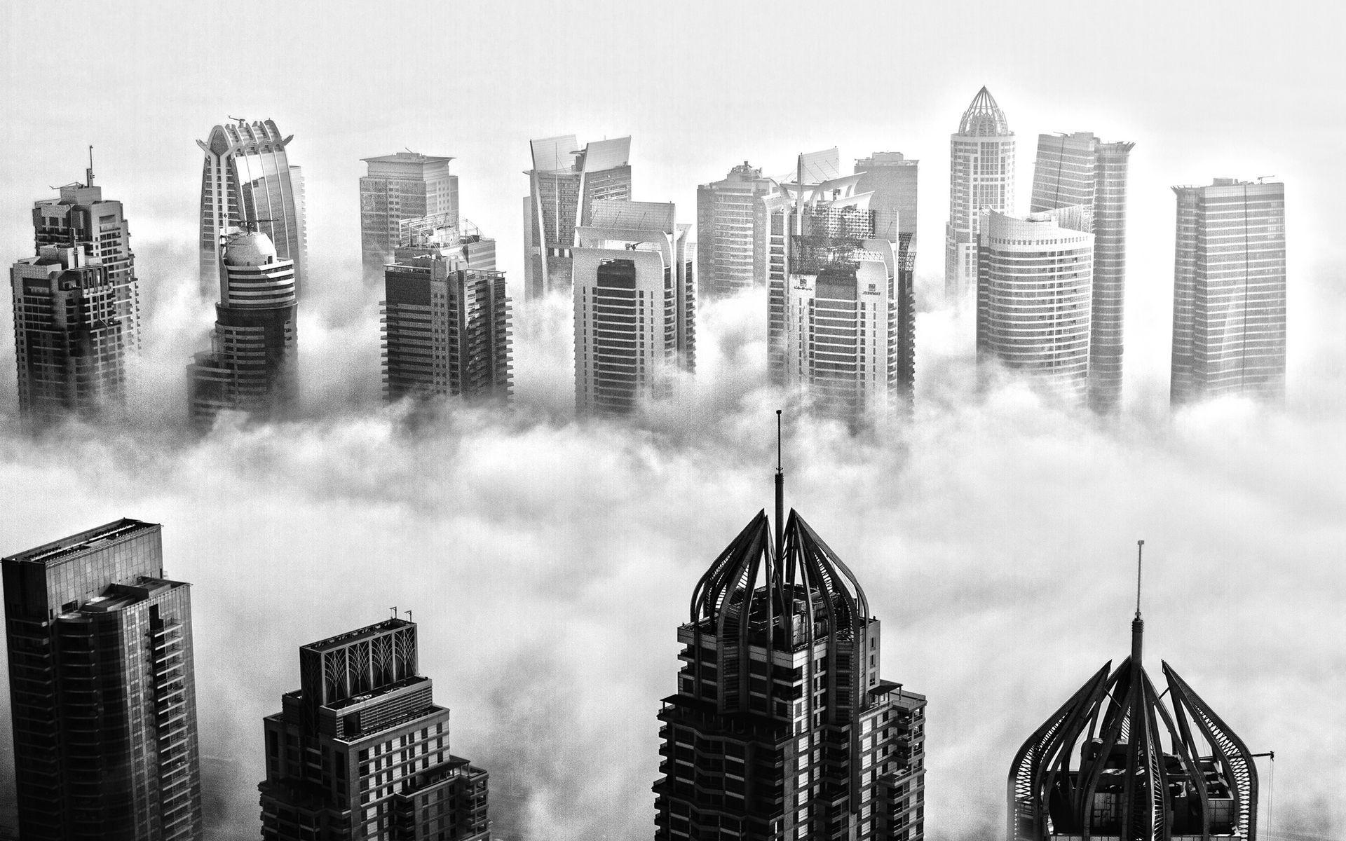 City Wallpaper Black And White - HD Wallpaper 