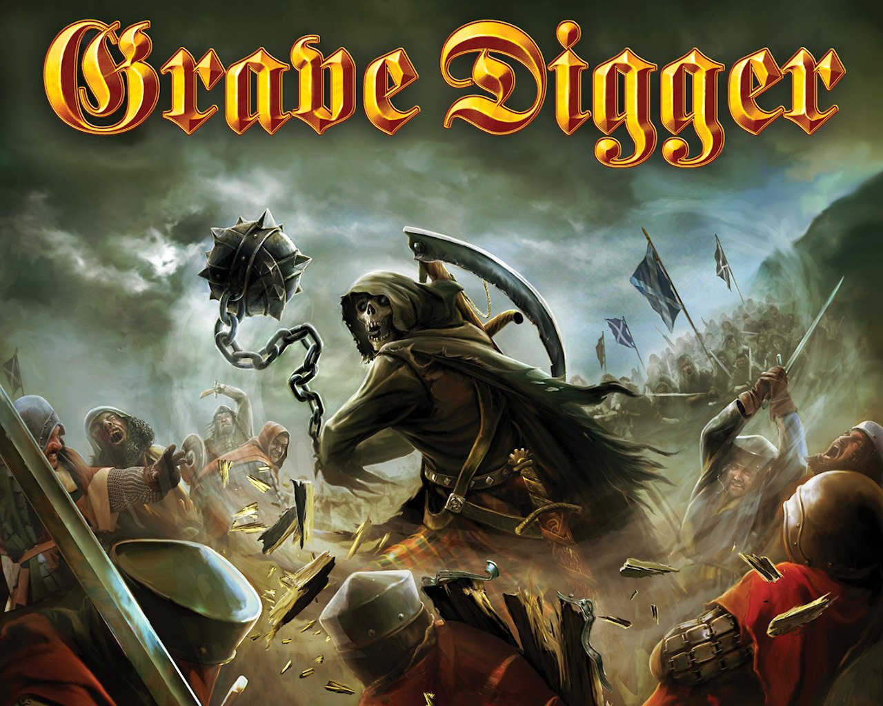 Grave Digger The Clans Will Rise Again - HD Wallpaper 