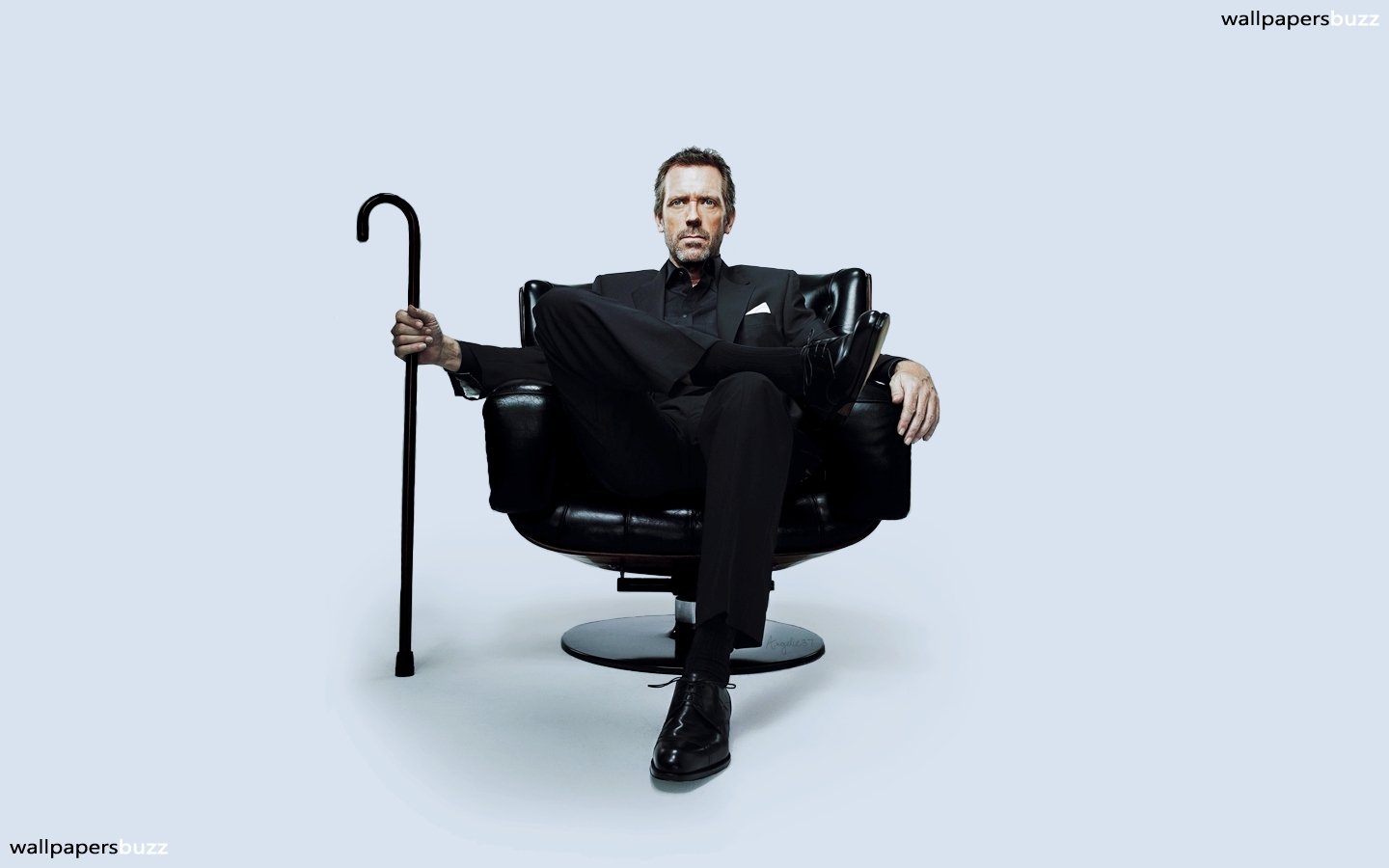 Dr House On Chair - HD Wallpaper 