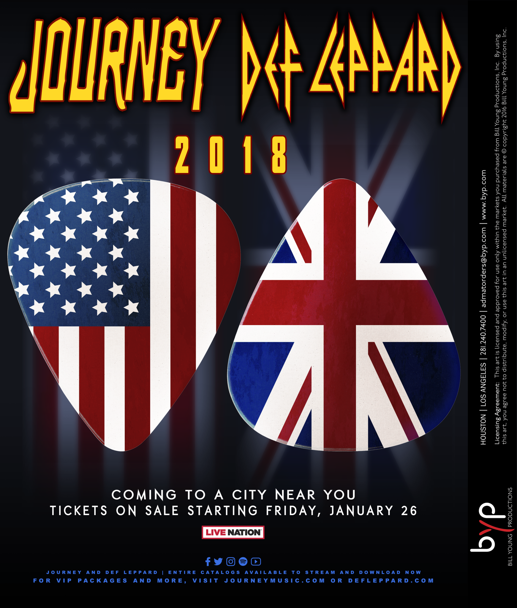 Journey And Def Leppard - HD Wallpaper 
