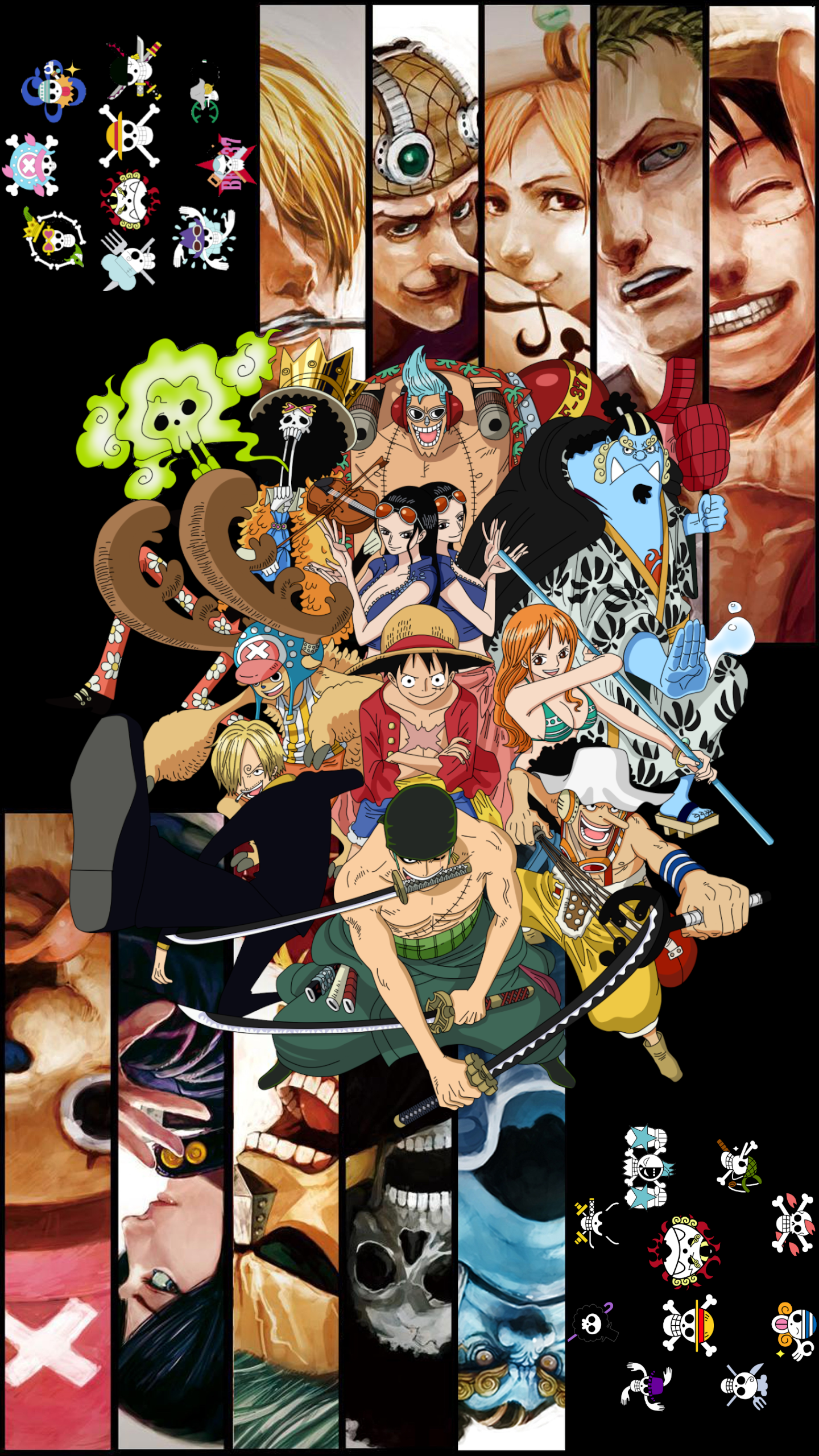 One Piece Wallpaper Portrait - HD Wallpaper 