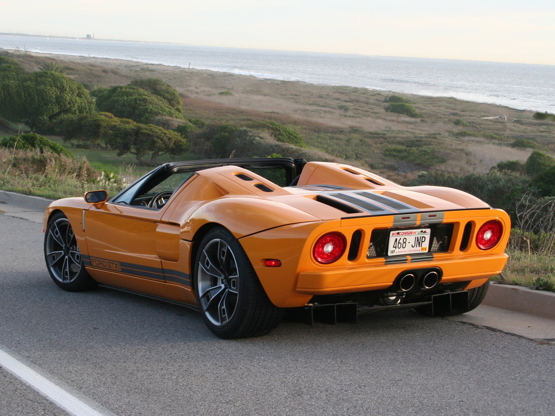 Ford Gt - Ford Gt Roadster 2006 - HD Wallpaper 