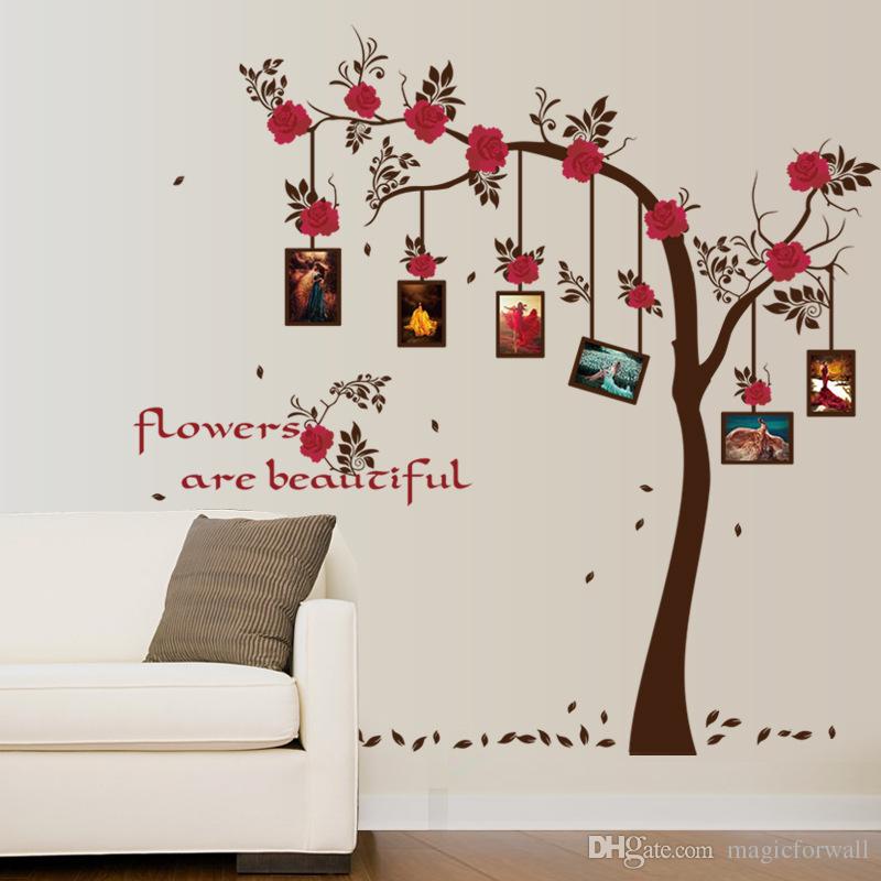 Frames Tree Flowers - HD Wallpaper 