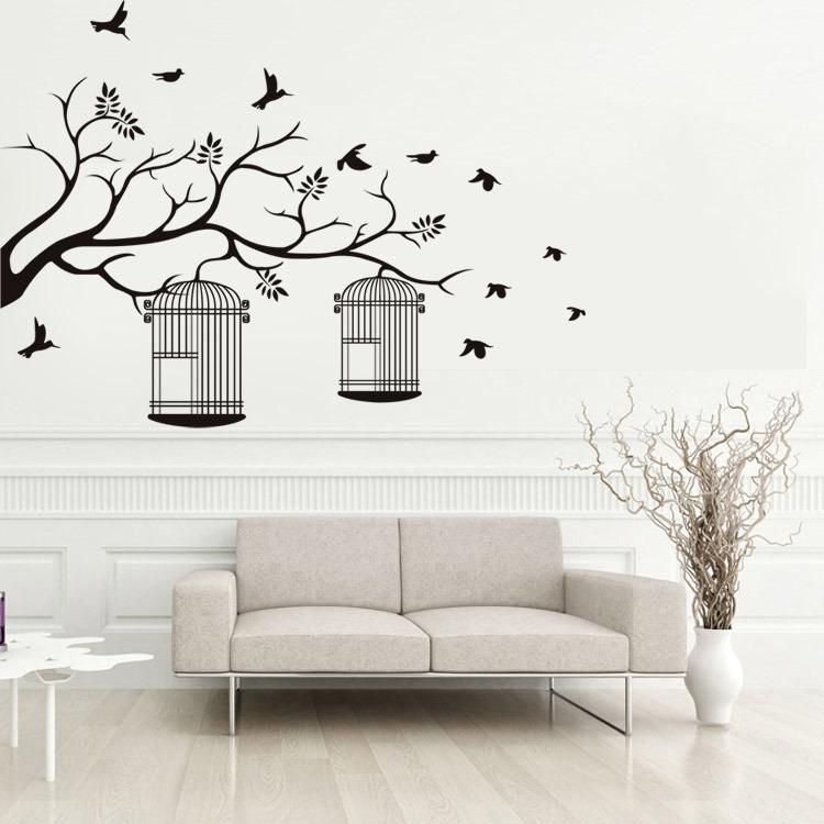Cage Bird Wall Design 750x750 Wallpaper Teahub Io