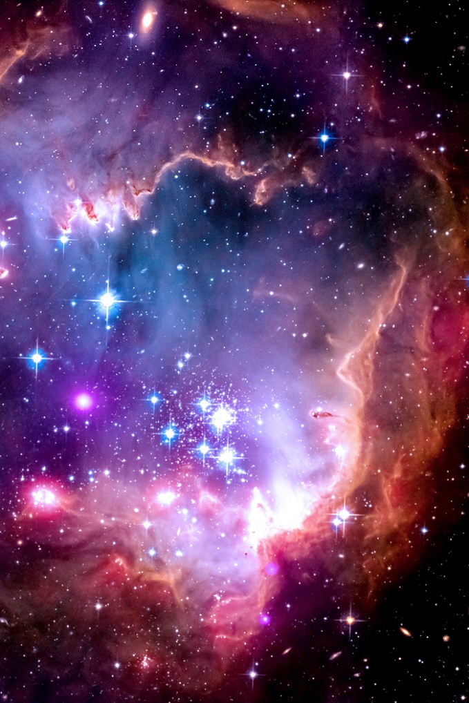 23 ] Pretty Phone Wallpapers Tumblr On Wallpapersafari - Galaxy Pics From Nasa - HD Wallpaper 