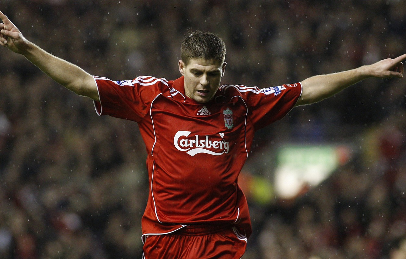 Photo Wallpaper Football, Steven Gerrard, Liverpool - Steven Gerrard Liverpool - HD Wallpaper 