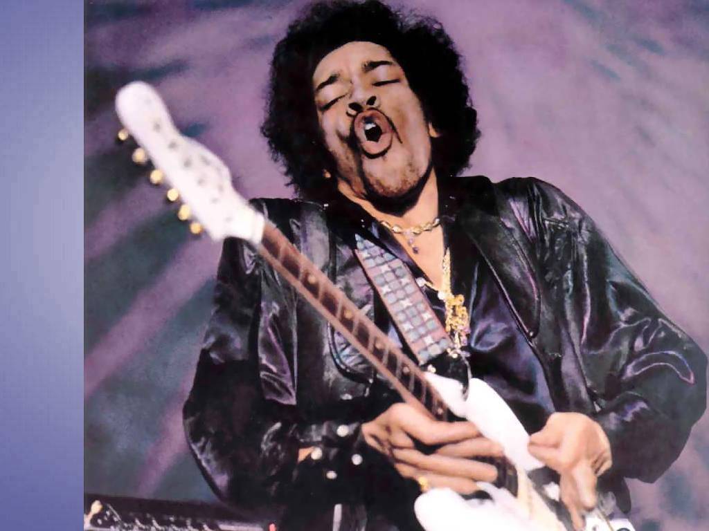 Jimi Hendrix Wallpaper - Jimi Hendrix Rock N Roll - HD Wallpaper 