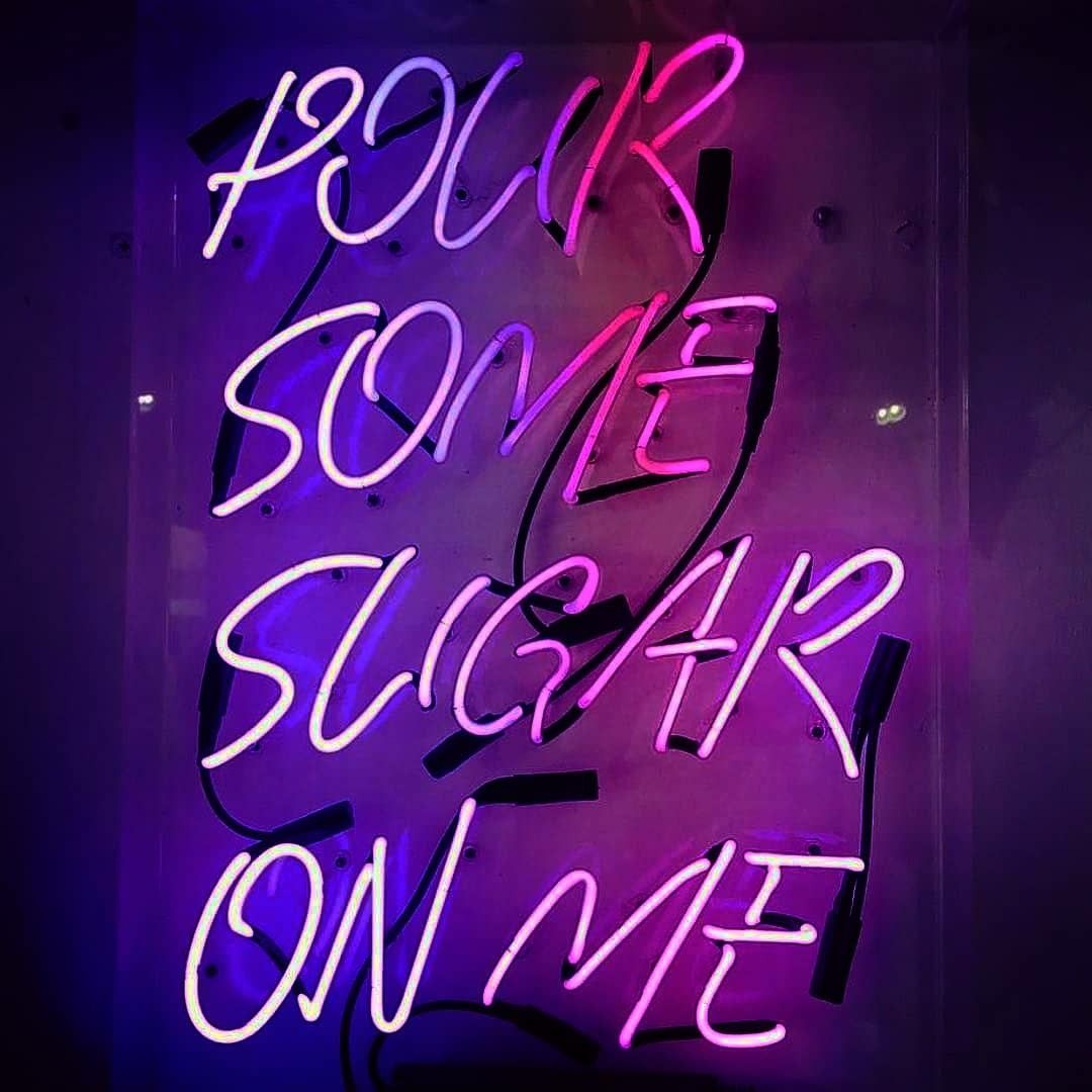 Def Leppard Neon Sign - HD Wallpaper 