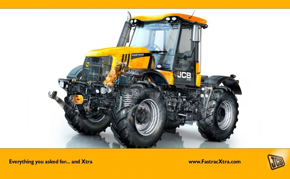 Jcb Fastrac - HD Wallpaper 