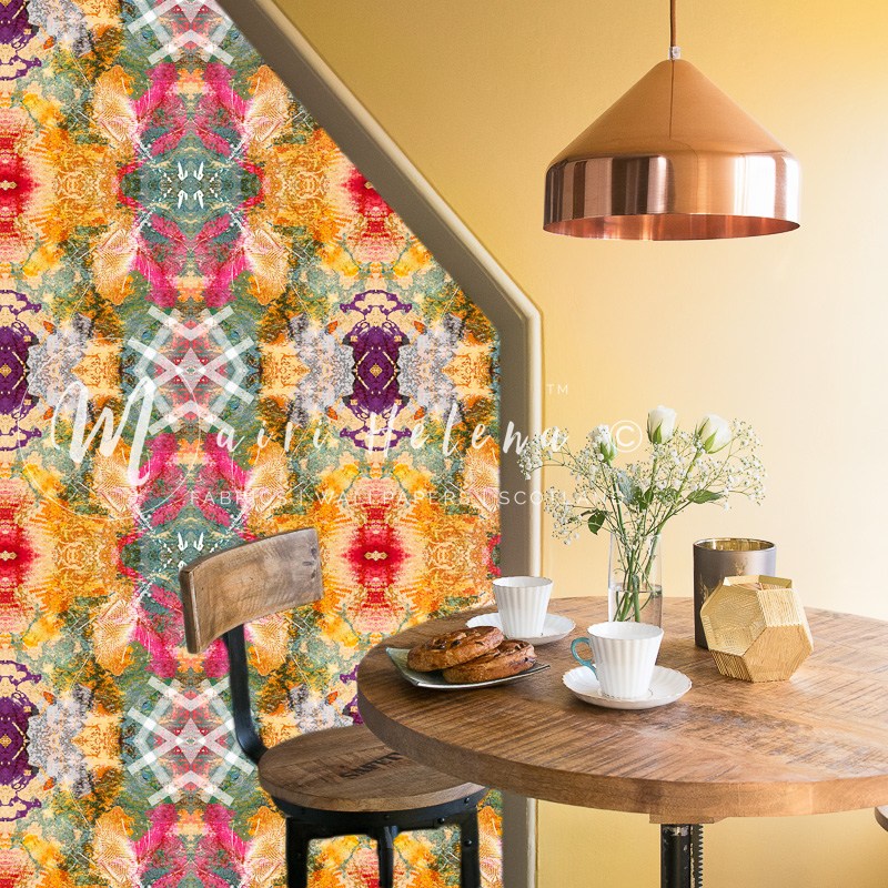 Grey Tailor Thistle Wallpaper, Mairi Helena Designs, - Wallpaper - HD Wallpaper 