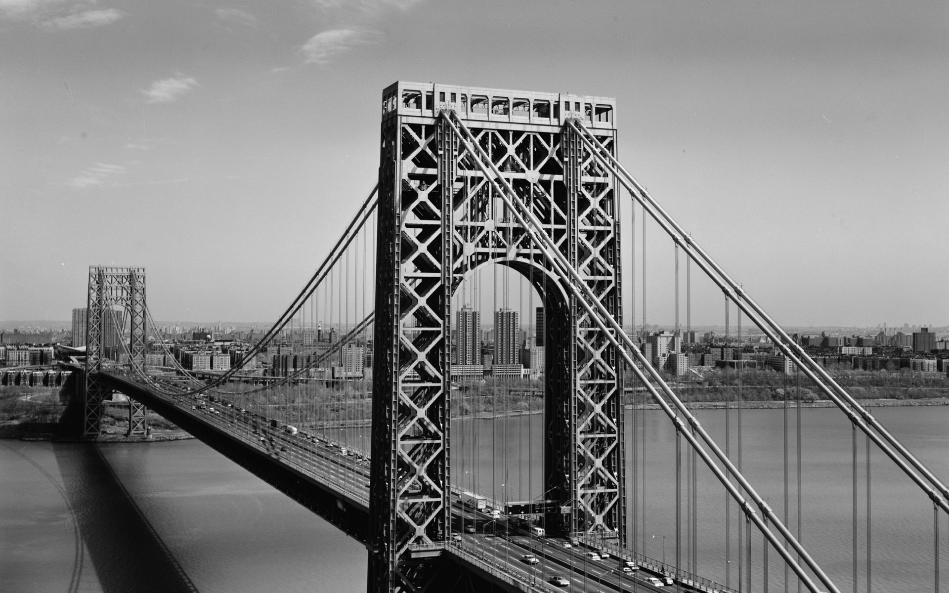 Comnew York City Wallpaper Black And White - Hd Black And White City - HD Wallpaper 