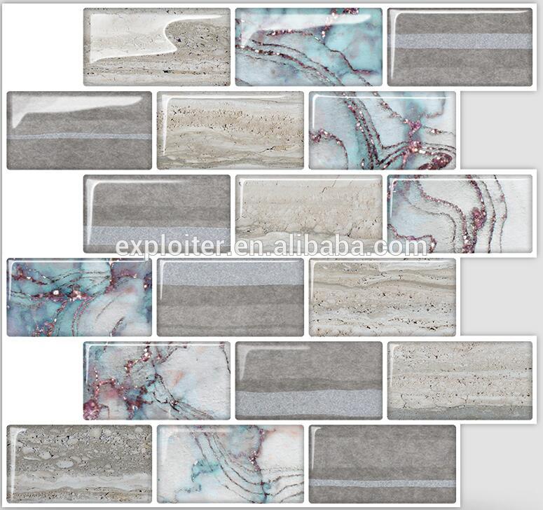 Magic Backsplash Peel And Stick Wall Tile Vinyl Mosaic - Tile - HD Wallpaper 