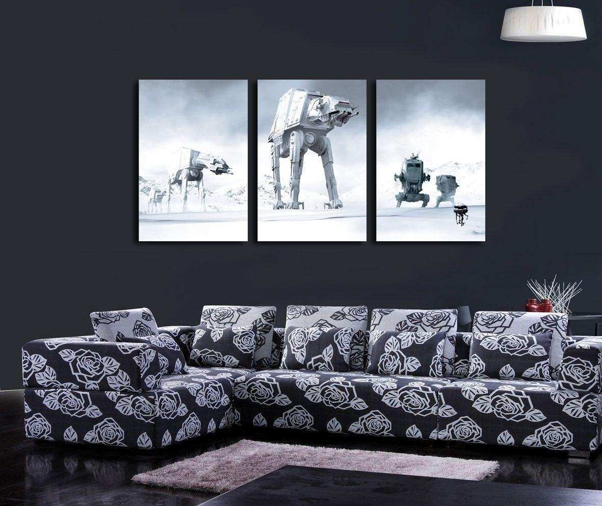 Incredible Star War Home Decor Wall Art Best Of Modern - Star Wars Art Home - HD Wallpaper 