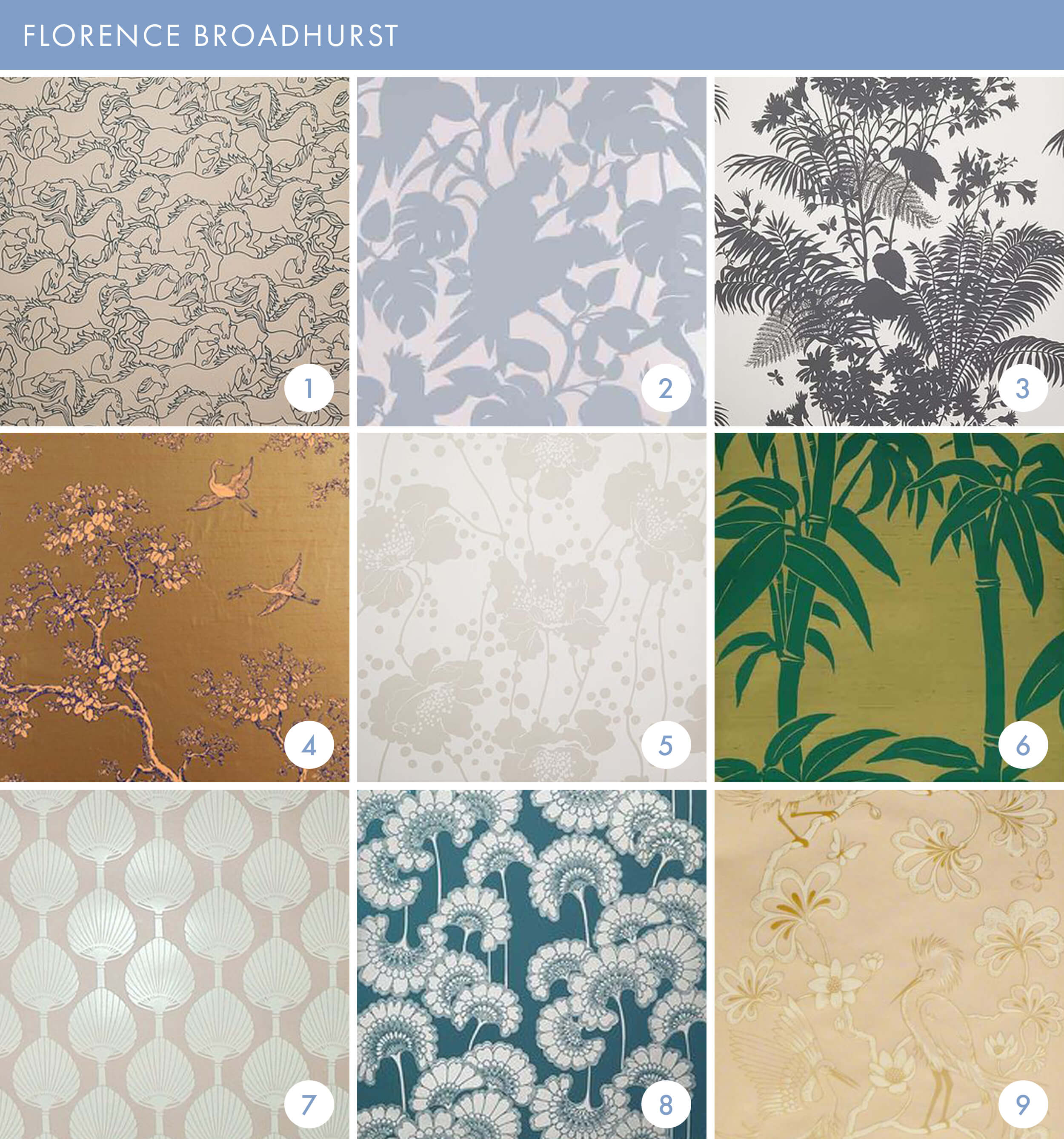 Emily Henderson Online Wallpaper Roundup Florence Broadhurst - Florence Broadhurst - HD Wallpaper 