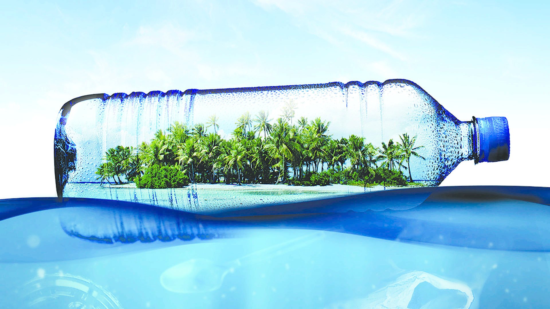 Great Pacific Garbage Patch Background - HD Wallpaper 