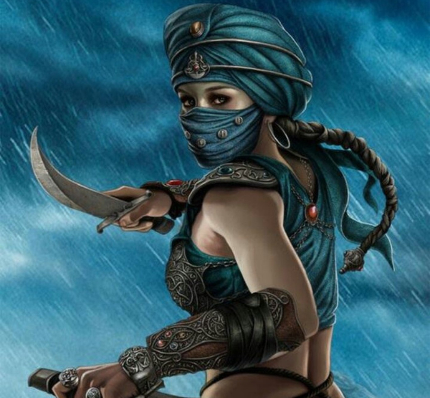 High Definition Computer Smart Phone Tablet Colourful - Middle Eastern Female Warrior - HD Wallpaper 