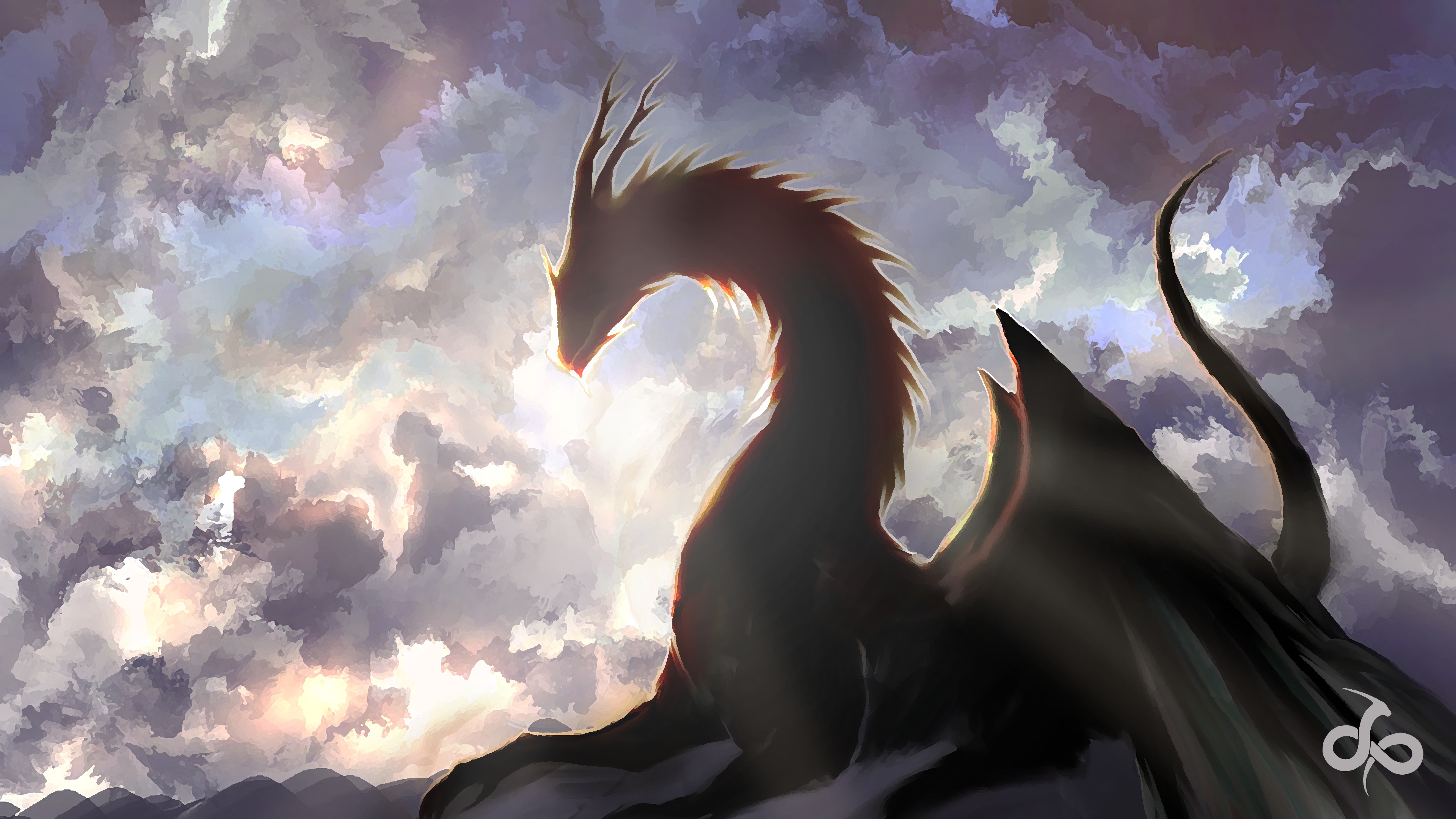 Dragon Fantasy Art - HD Wallpaper 
