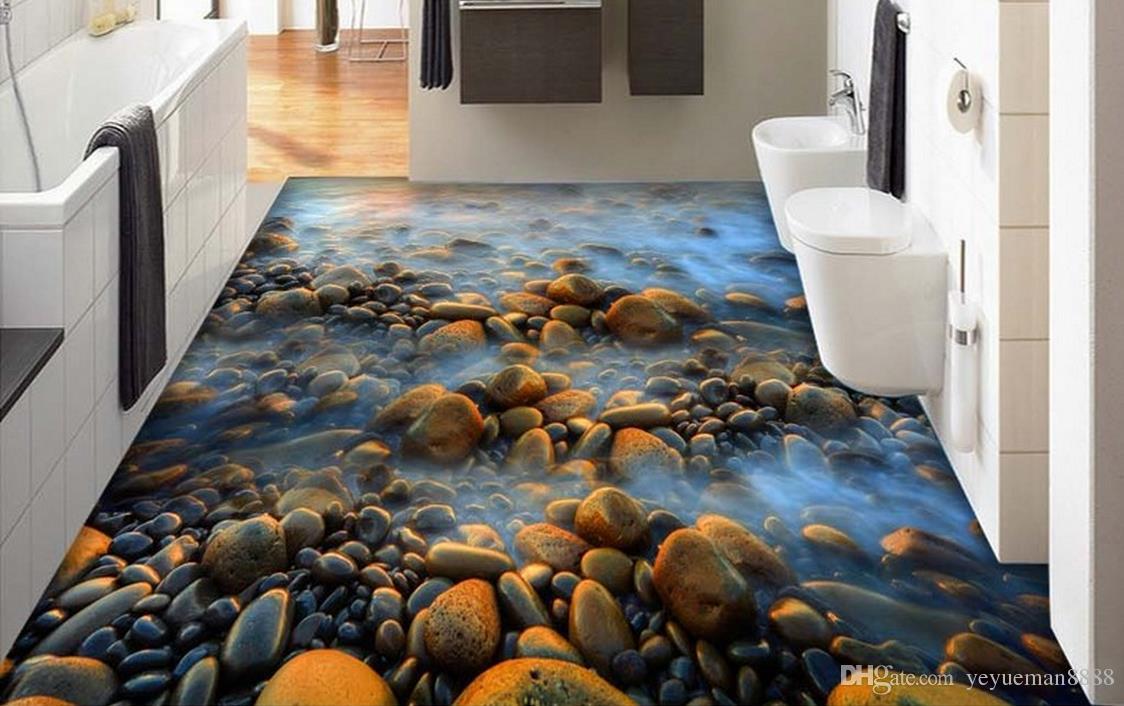 Mural Floor Tiles - HD Wallpaper 