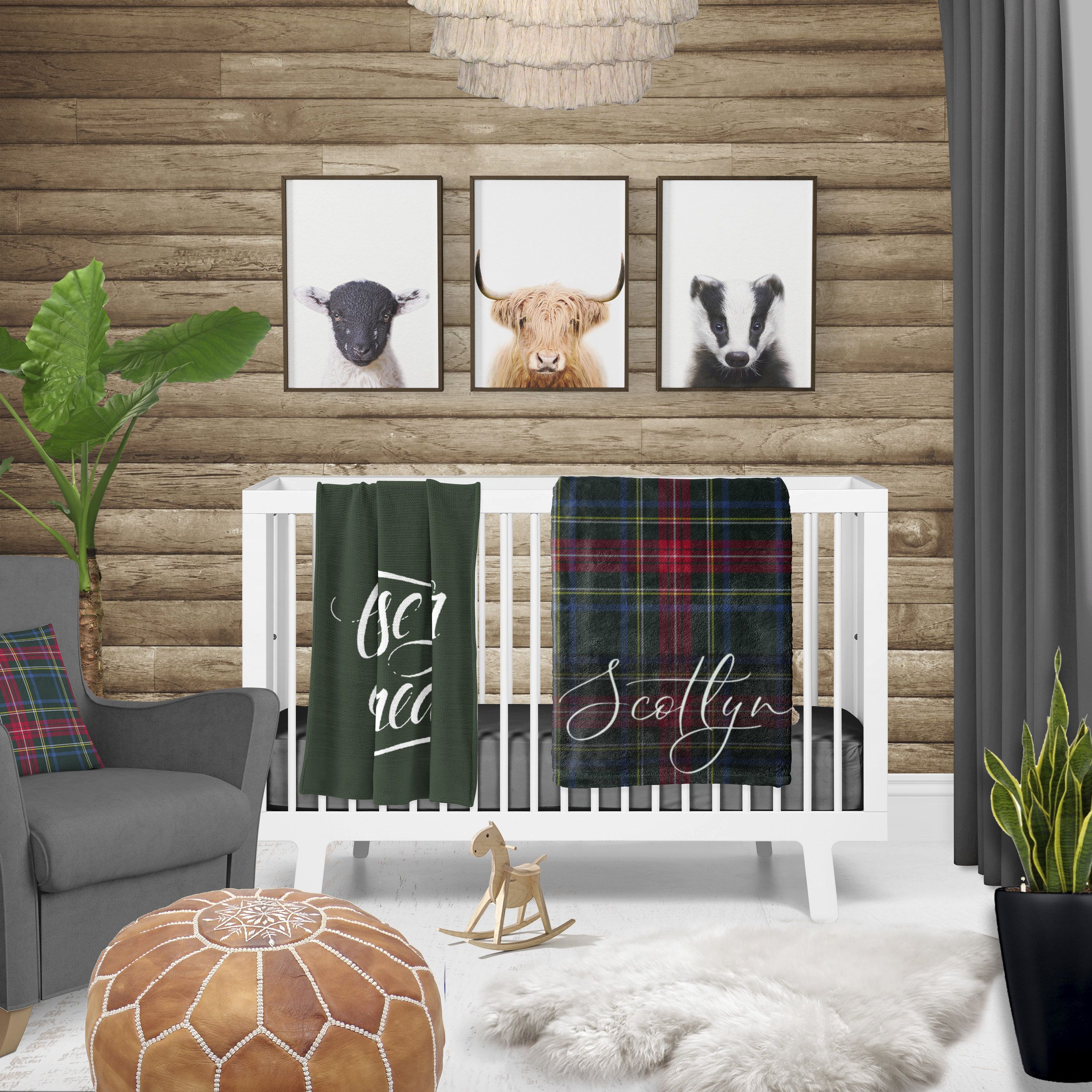 Scottish Themed Nursery - HD Wallpaper 
