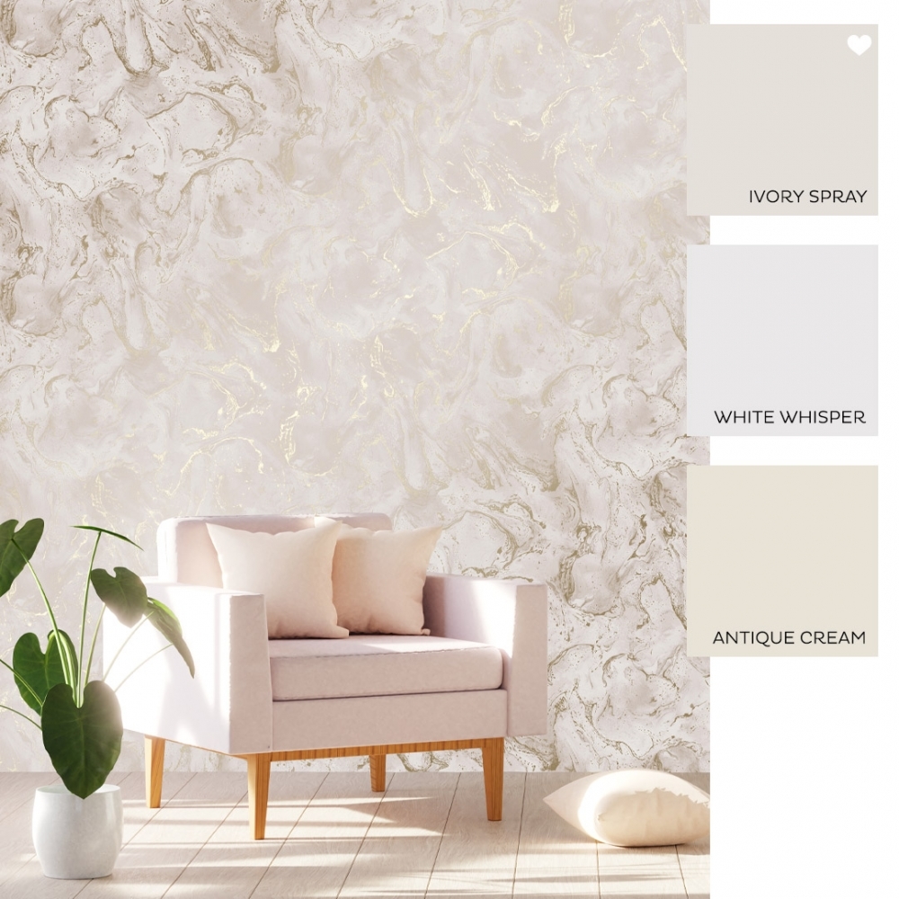 Marble Gold Wallpaper Living Room - 1000x1000 Wallpaper 