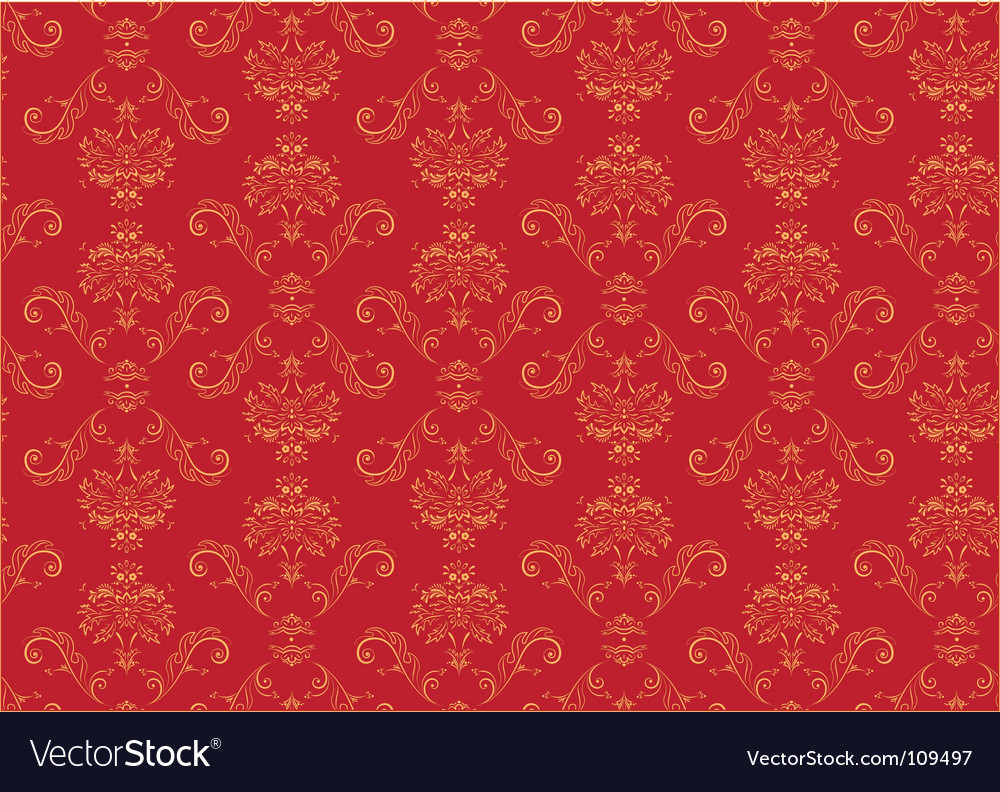 Victorian Wallpaper Red - HD Wallpaper 