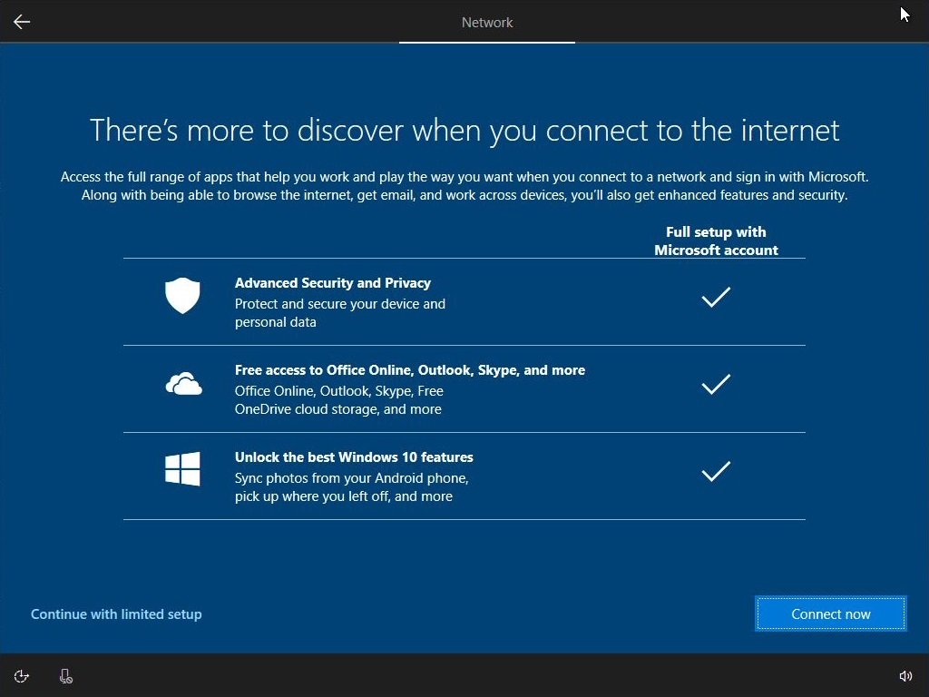 Continue With Limited Setup Windows 10 - HD Wallpaper 