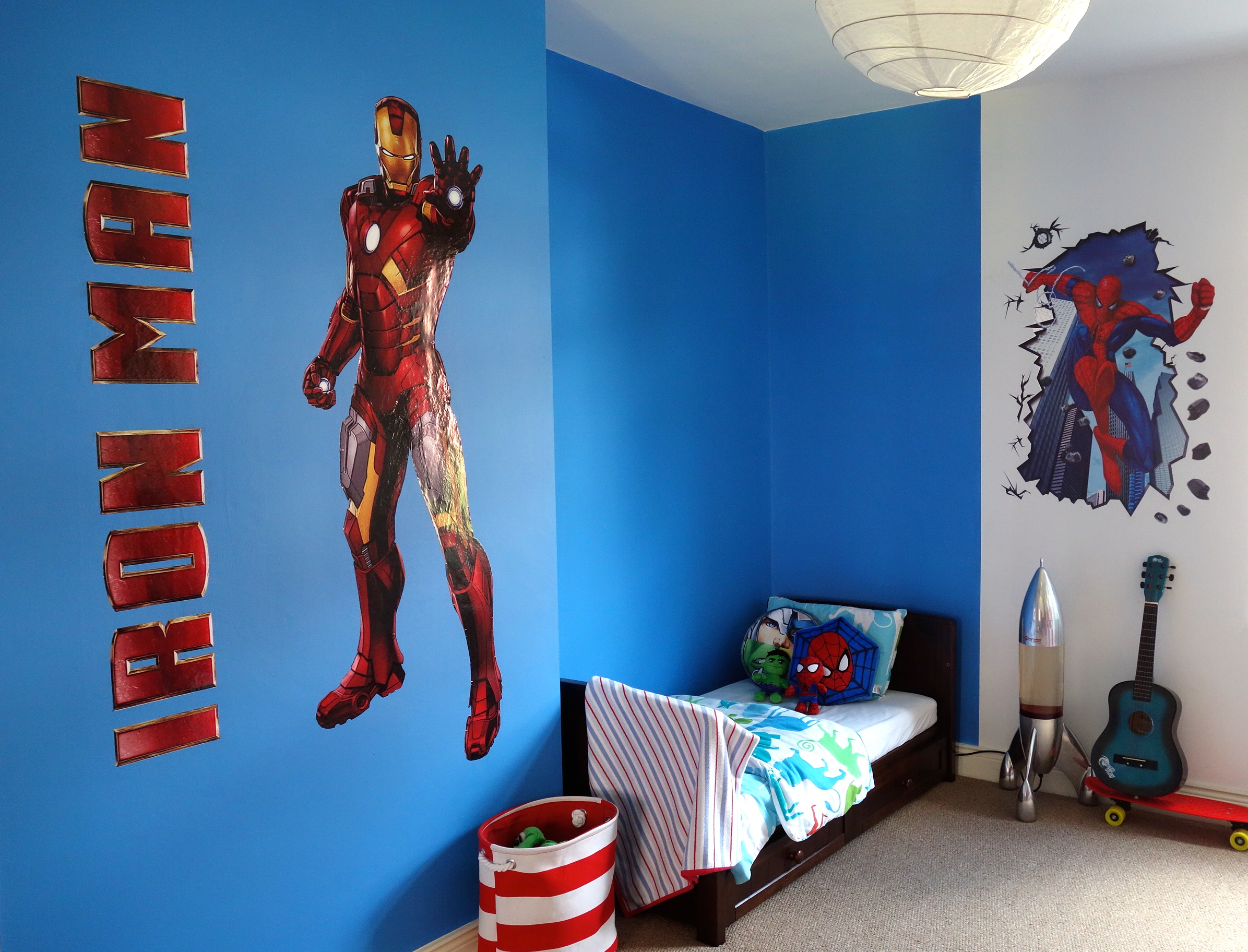 Marvel Bedroom - HD Wallpaper 