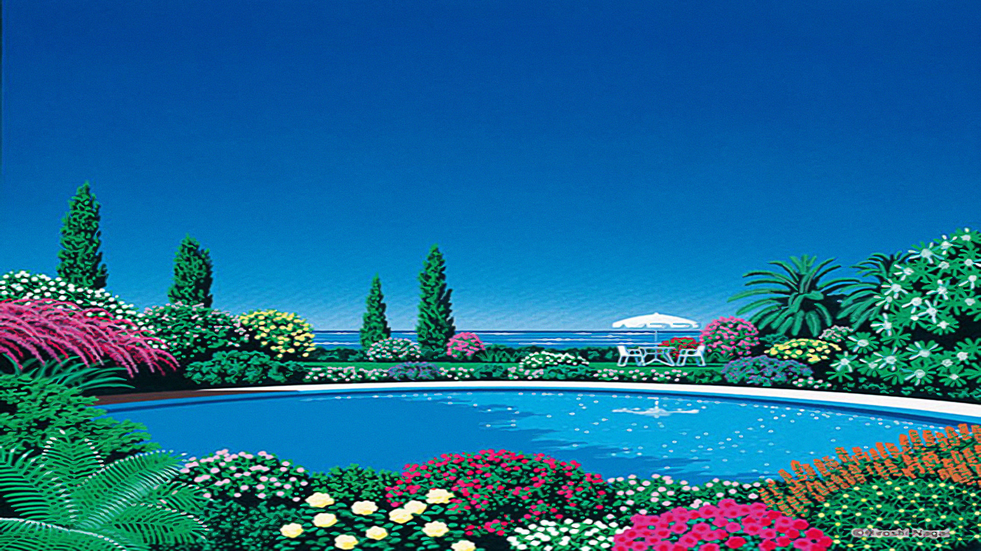 Artwork Hiroshi Nagai - HD Wallpaper 