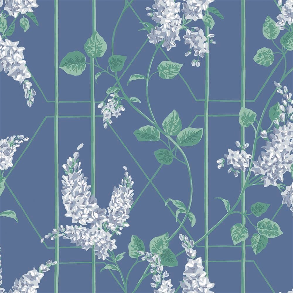 Wisteria Wallpaper Cole And Son Bleu/vert 115/5015 - Cole And Son Wallpaper 115/ - HD Wallpaper 