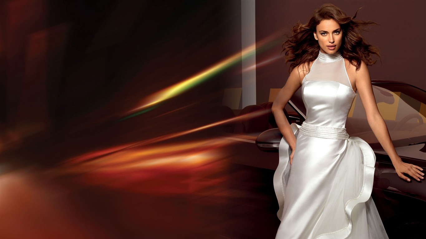 Modelos De Moda Irina Shayk-photo Fondo De Pantalla - Девушка В Красивом Платье - HD Wallpaper 