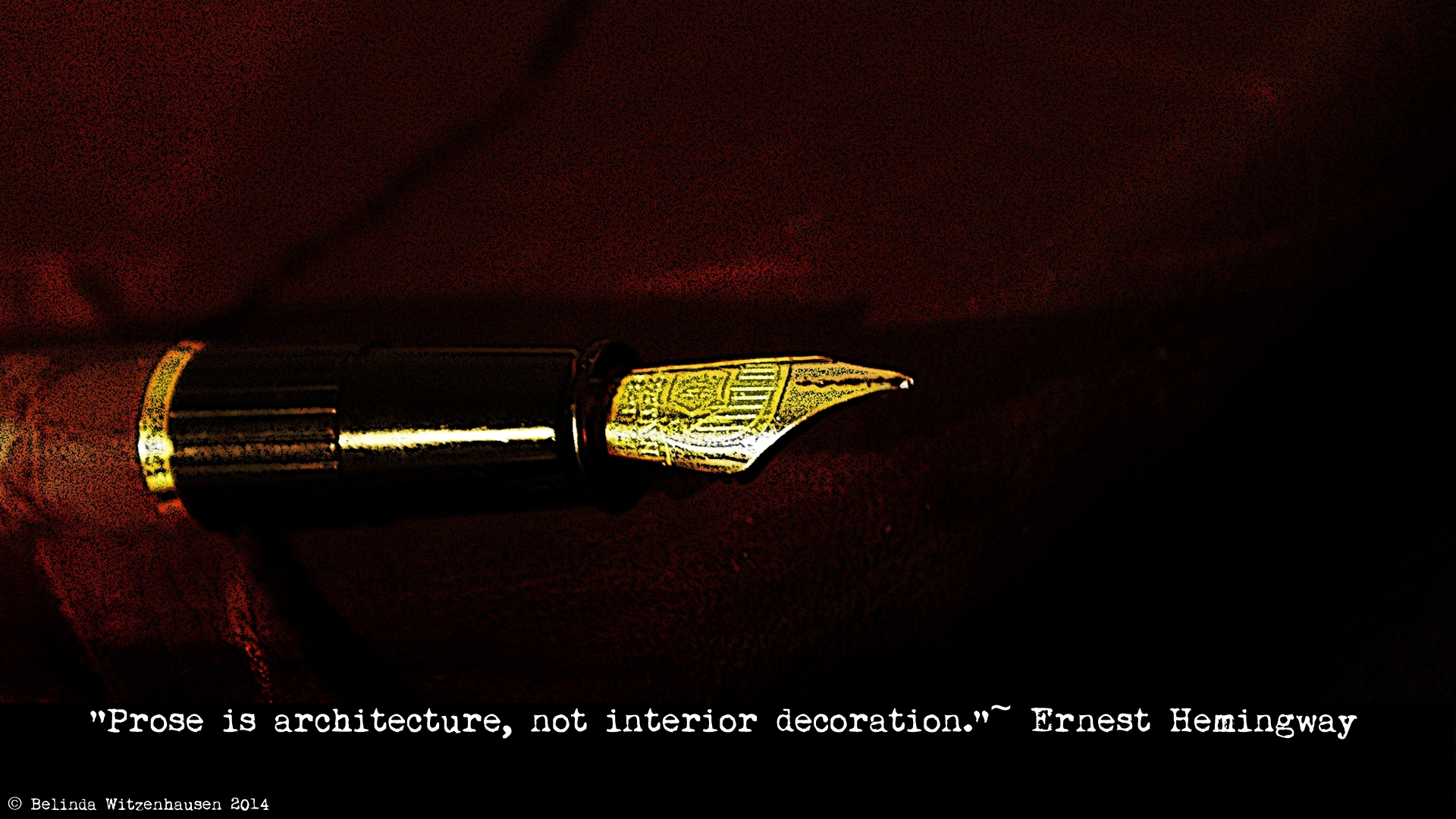 Hemingway Wallpaper Ii - Leather - HD Wallpaper 