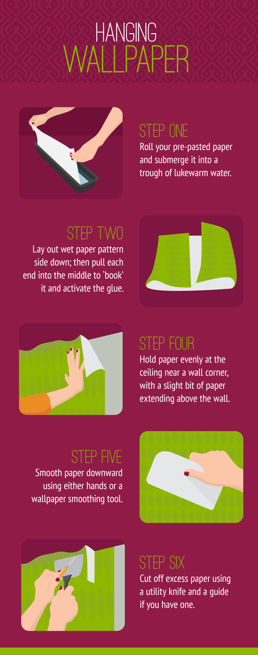 A Primer For Hanging Wallpaper Like A Pro - Comfort - HD Wallpaper 