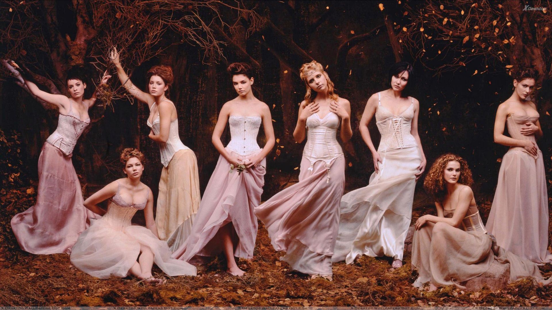 Katie Holmes Sarah Michelle Gellar - HD Wallpaper 