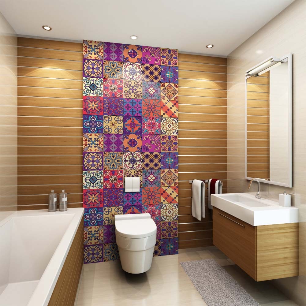 Moroccan Wall Stickers - HD Wallpaper 
