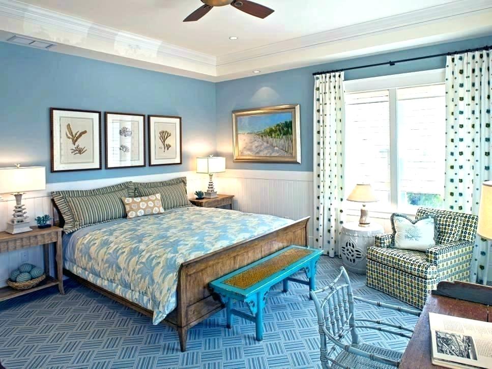 Sea Themed Bedroom Seaside Theme Bedroom Sea Themed - Coastal Bedroom Decor Ideas - HD Wallpaper 