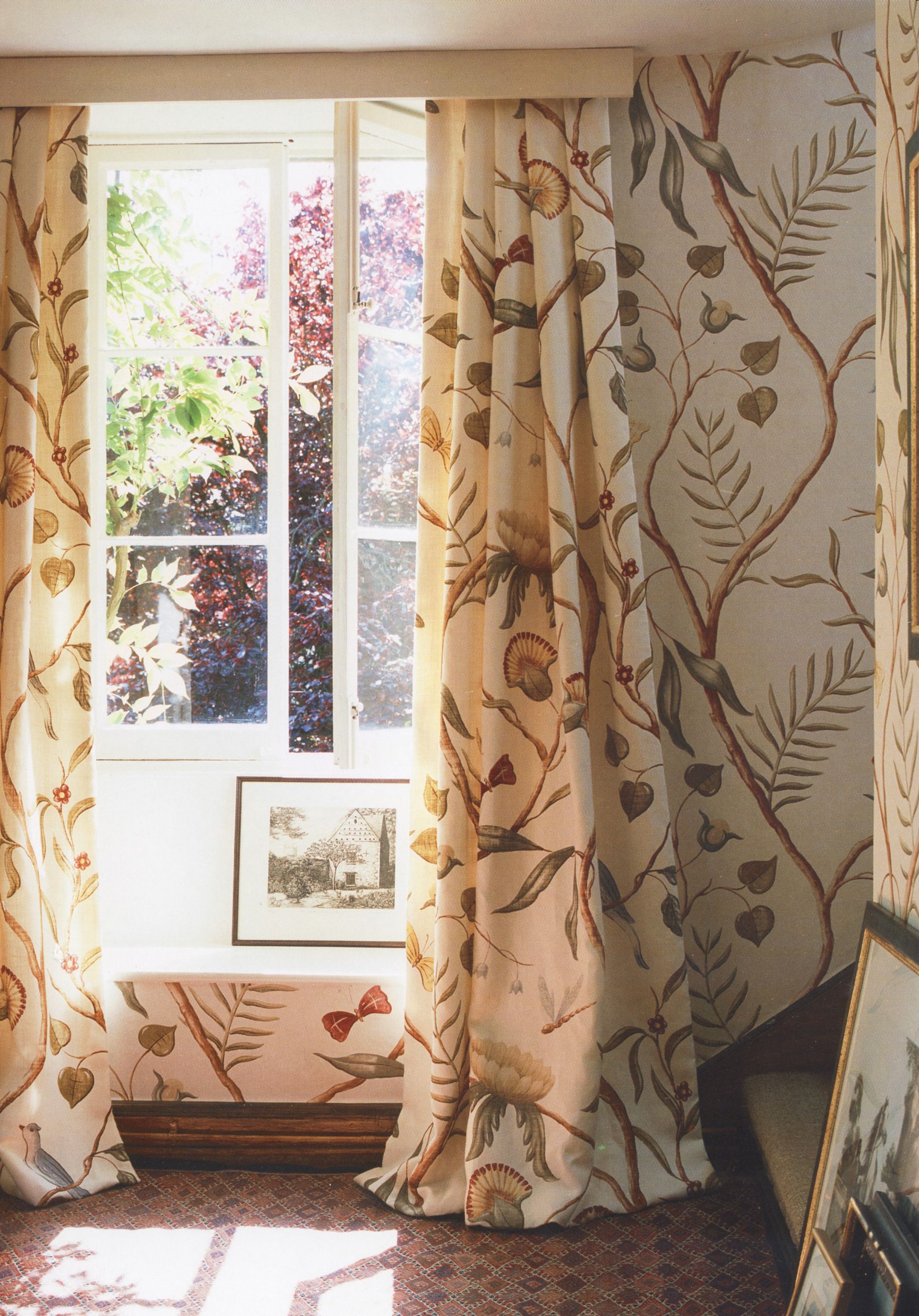 Lewis And Wood Adams Eden Fabric - HD Wallpaper 