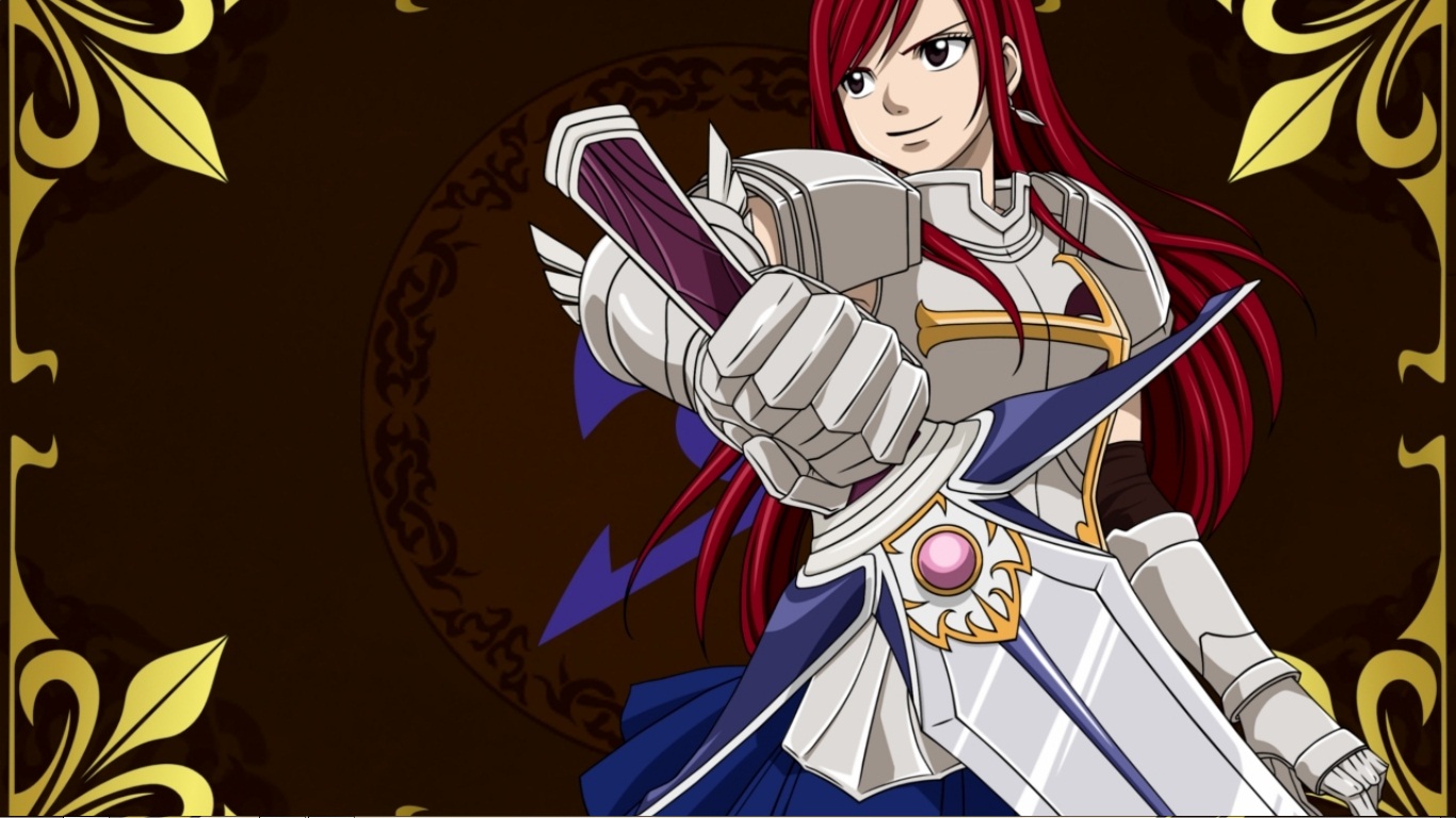 Download Anime Theme Hd Quality - Erza Scarlet - HD Wallpaper 