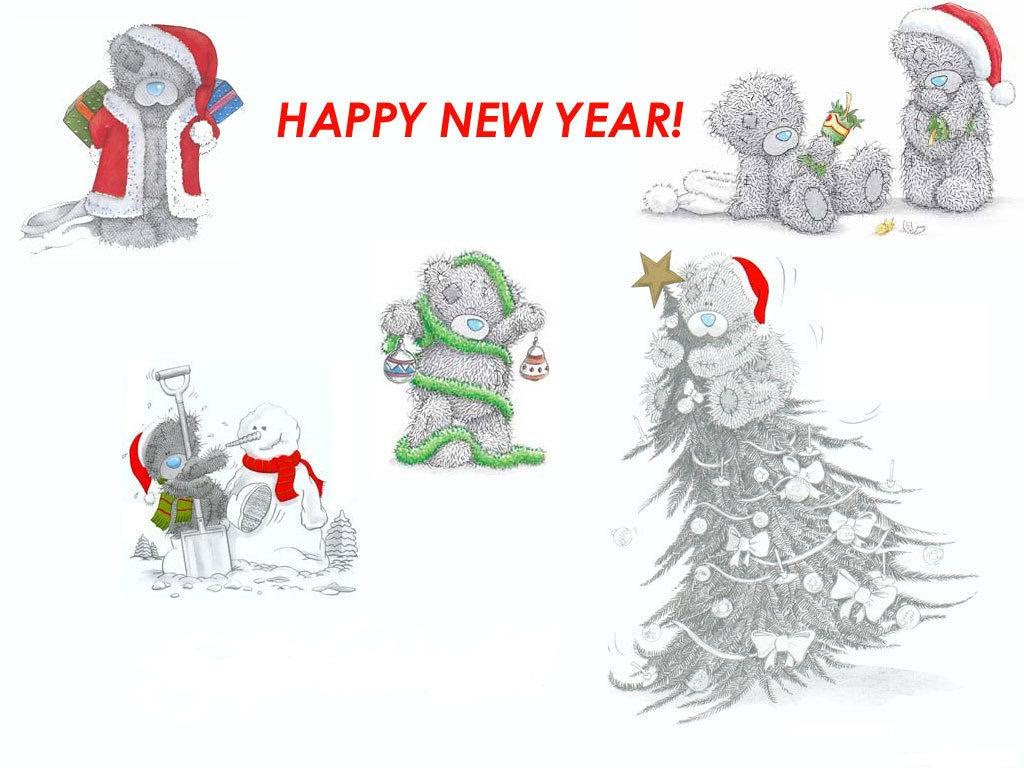 Tatty Teddy Christmas Tree - HD Wallpaper 
