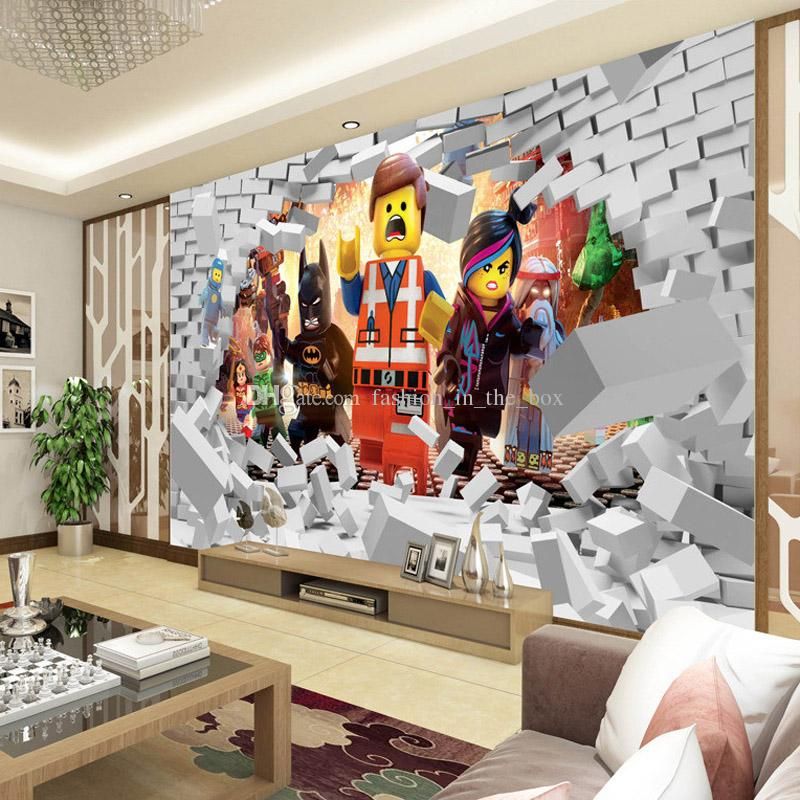 Tapeta Lego Na Ścianę - HD Wallpaper 