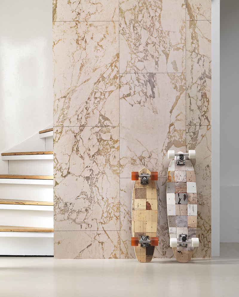 8 Examples Of Modern Marble Wallpaper // This Marble - Marble Wallpaper Interior Design - HD Wallpaper 