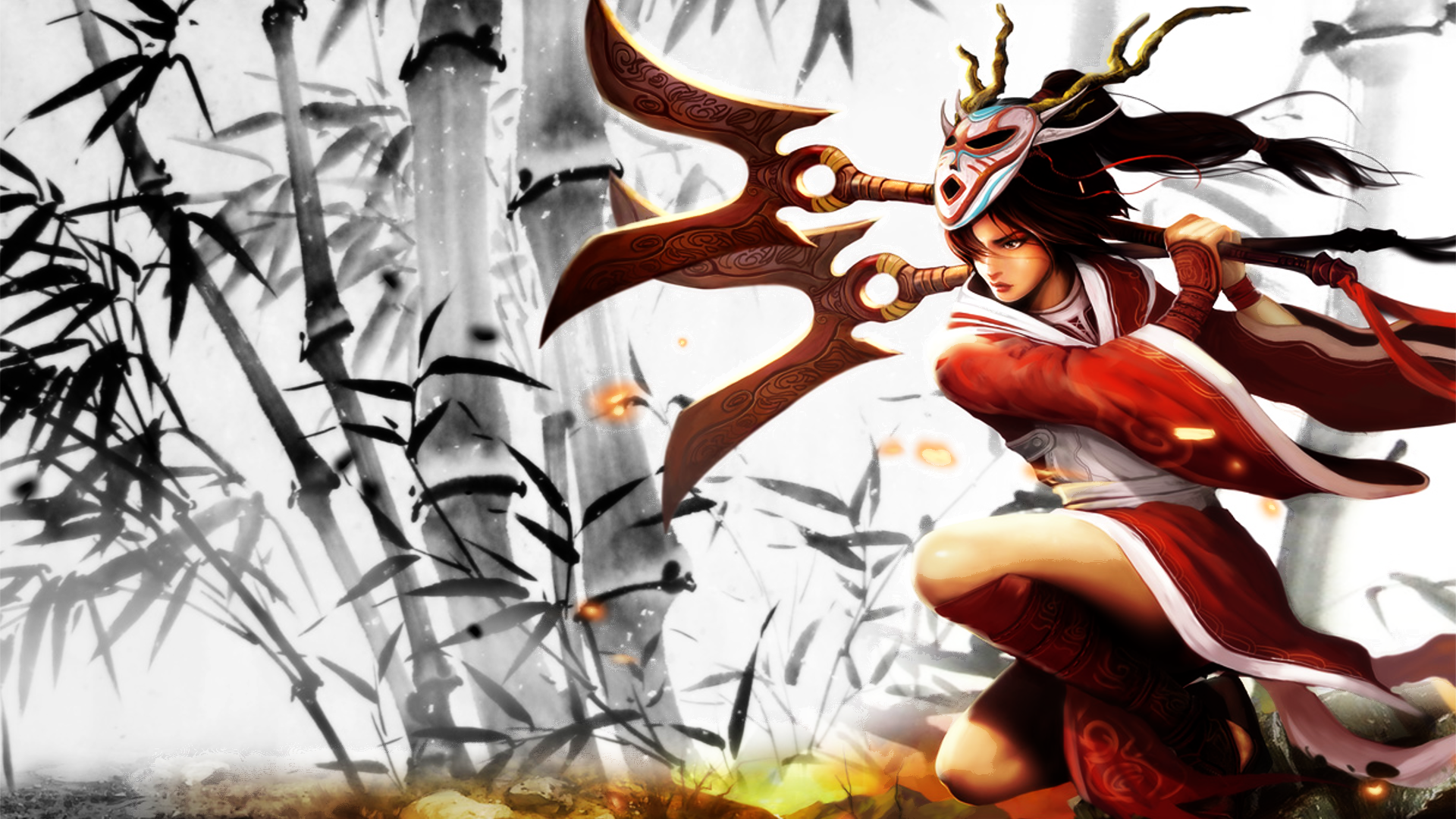 Akali Luna De Sangre - HD Wallpaper 