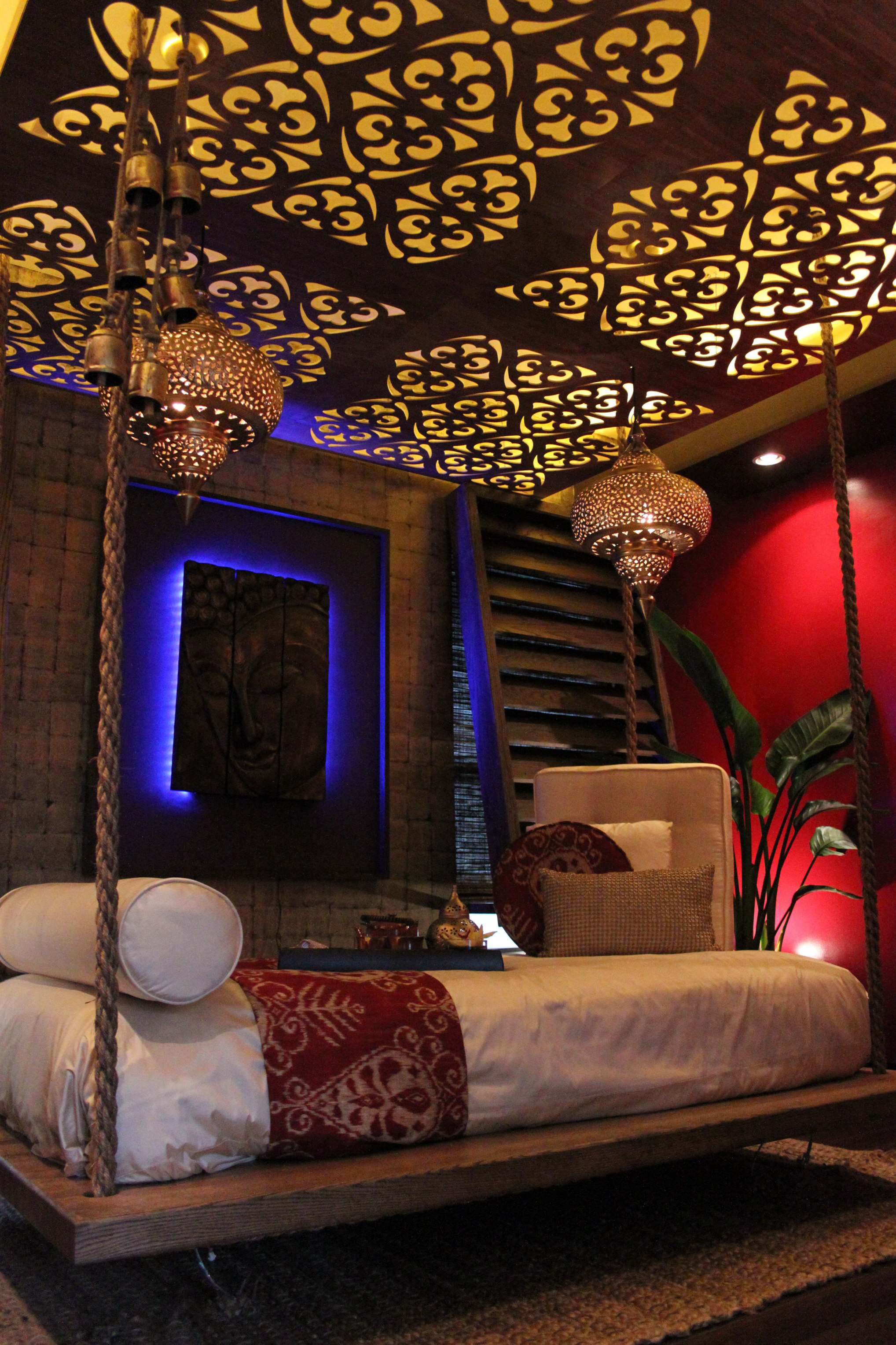 Moroccan Themed Bedroom - HD Wallpaper 