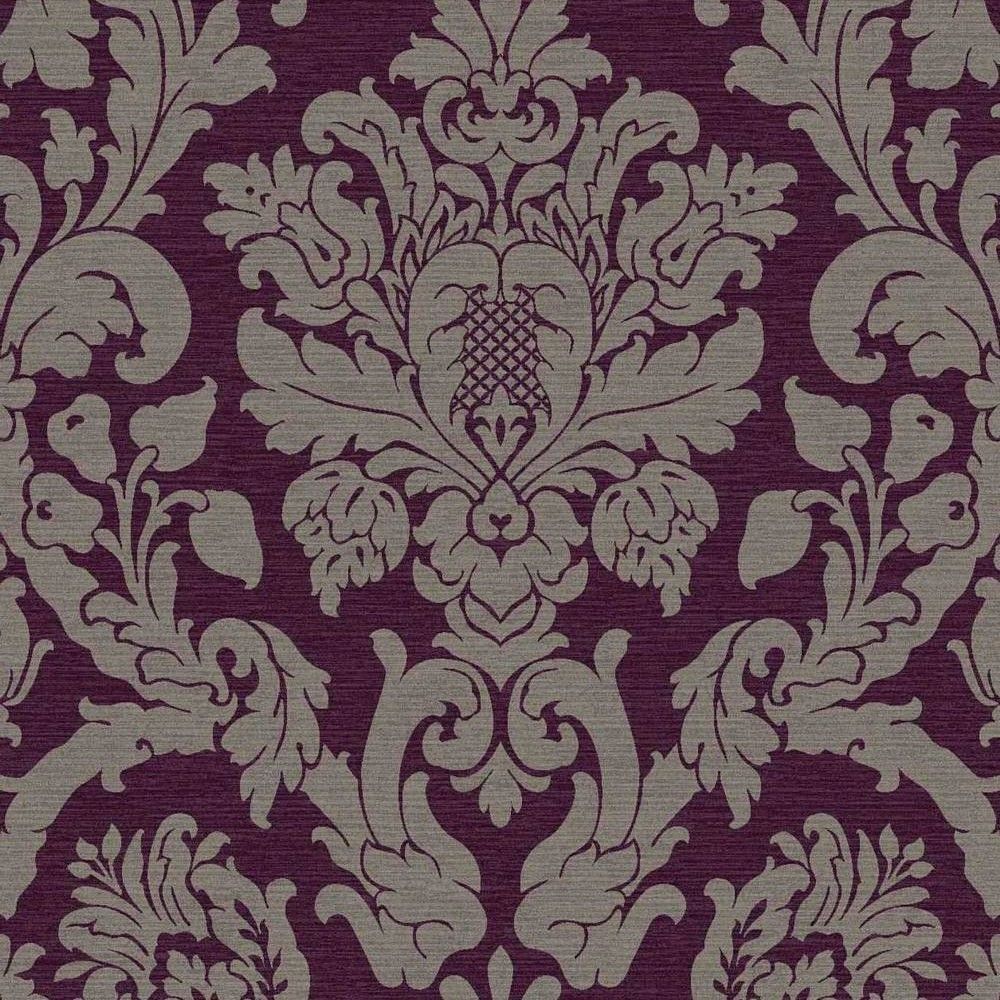 Blue Damask Wallpaper Uk - HD Wallpaper 