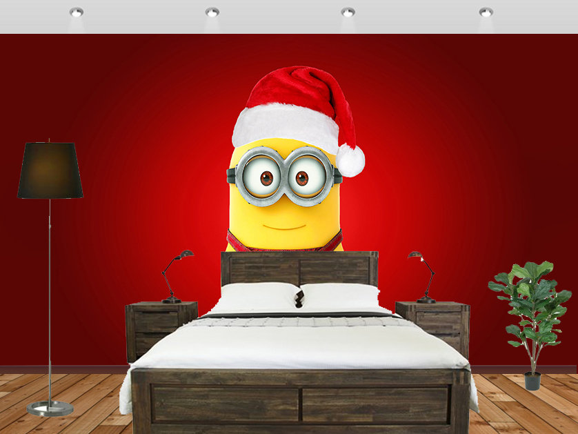 Christmas Minions Wallpaper Bedroom - Ocean Water Wallpaper Bedroom - HD Wallpaper 