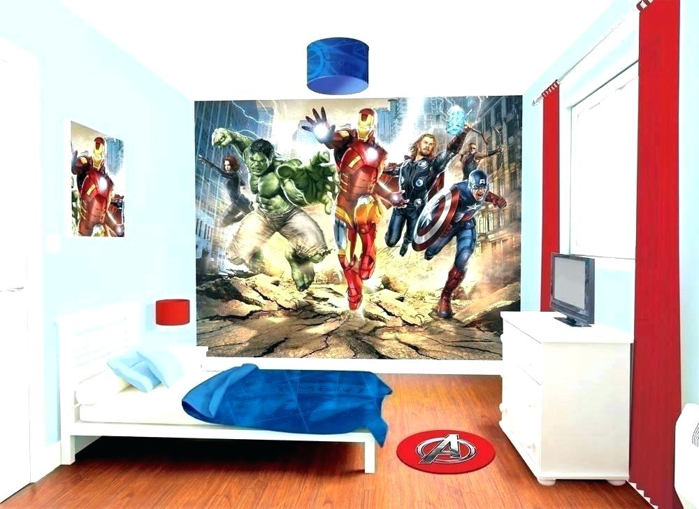 Marvel Bedroom Wallpaper Marvel Wall Murals Wallpaper - 3d Wallpaper For Boys Room - HD Wallpaper 