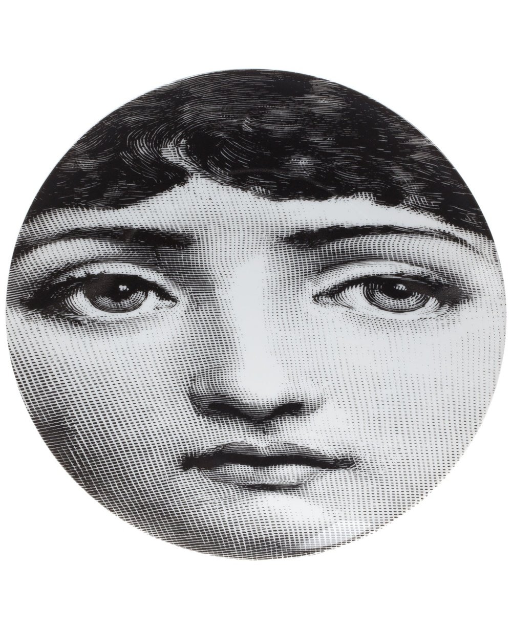 Fornasetti Plates Online, Fornasetti Face Print Plate - Women Face Plates - HD Wallpaper 